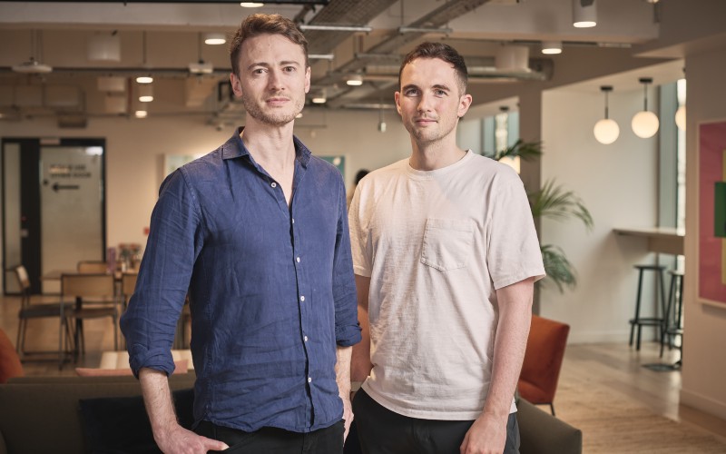 Paddy Stobbs and Camin McCluskey co founders