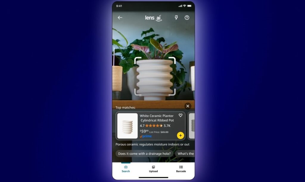 Amazon Lens Live