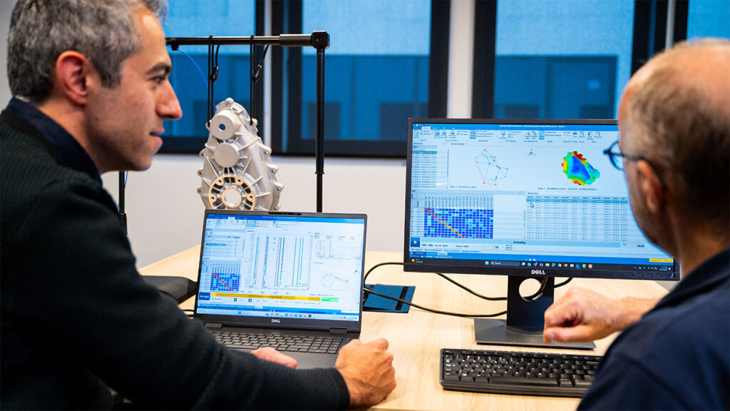 Fig 1 Siemens adds AI to Simcenter Testlab for modal testing analysis