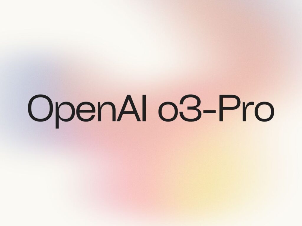 OpenAI o3 Pro