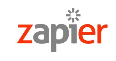 zapier logo white