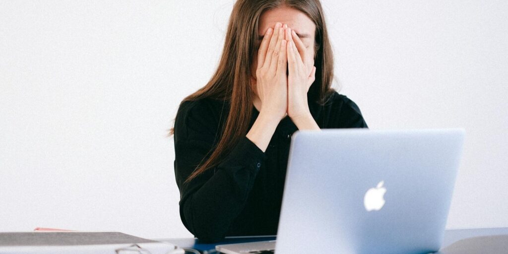 woman experiences job loss