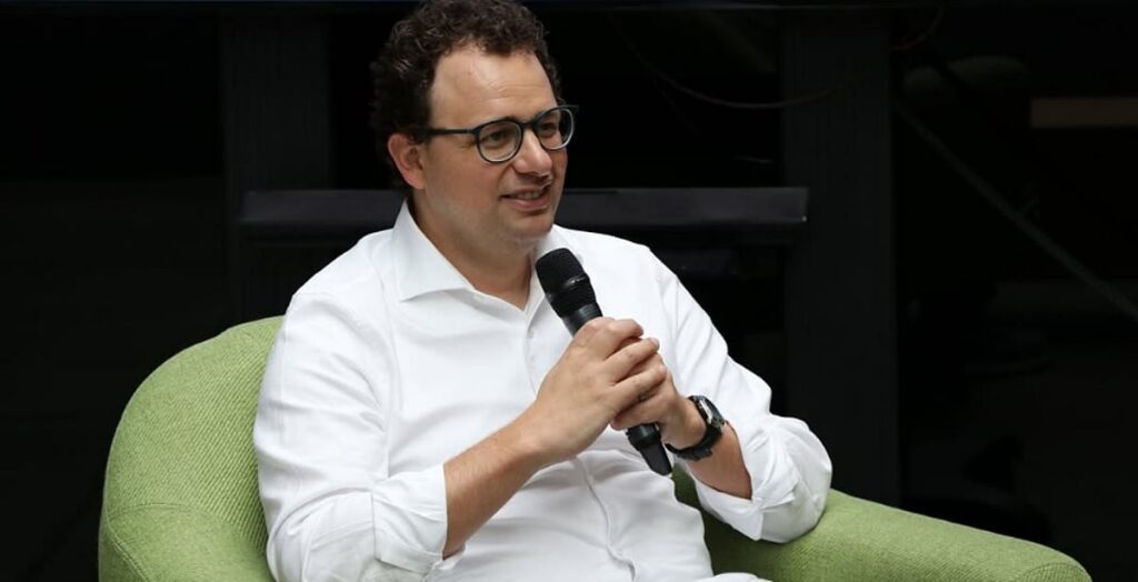 bloombergquint2F2025 11 182Fo8nn9h722FDario Amodei previously oversaw research at OpenAI. Photo I