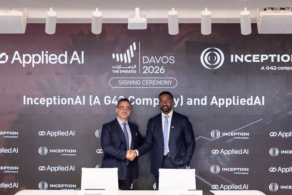 Inception and AppliedAI at the MoU Signing Ceremony at Davos 2026