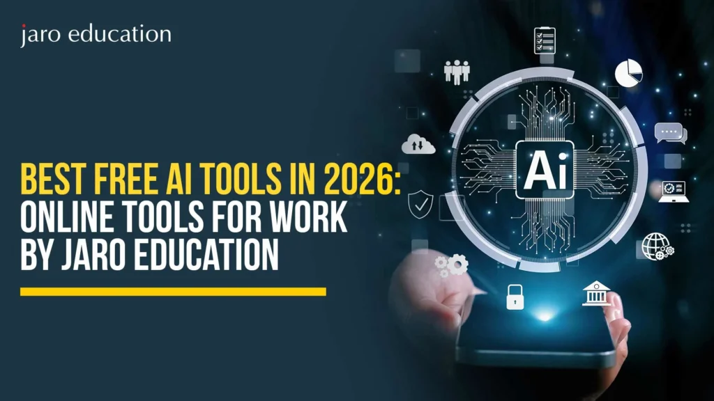 Best Free AI Tools in 2026 Online Tools for Work by Jaro Education.webp