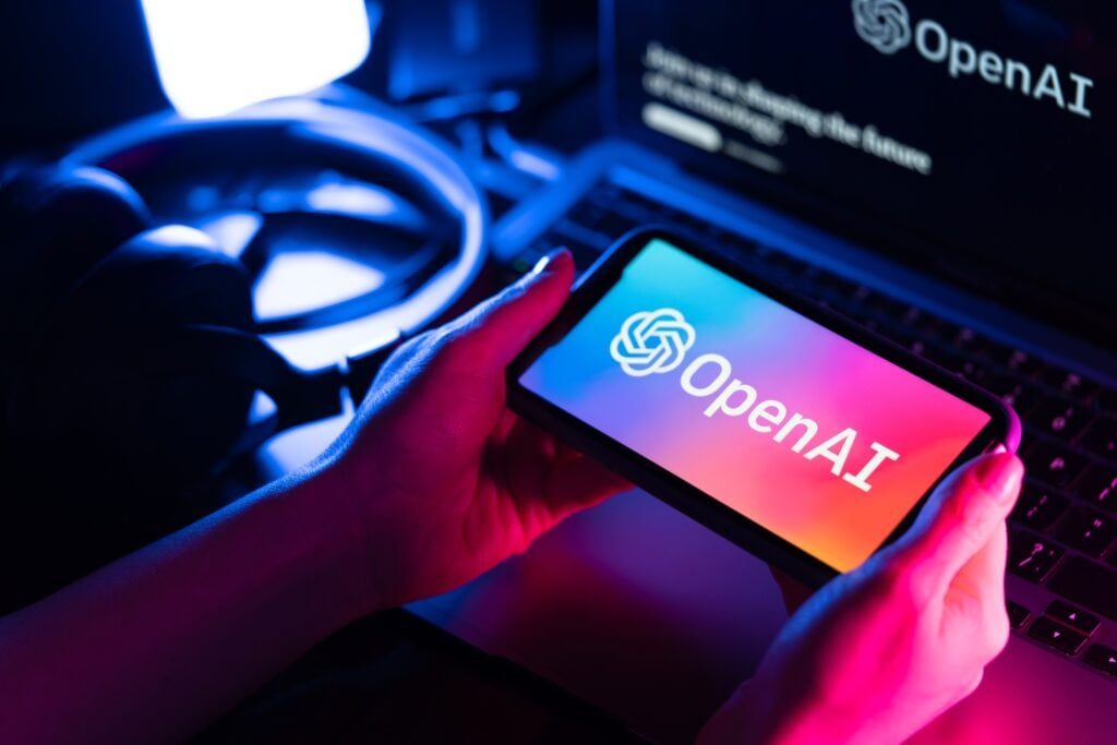 Illustrative Editorial Of Openai Logo On