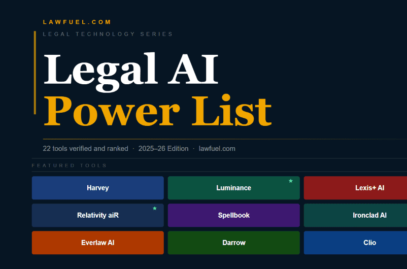legal AI PowerList 2026